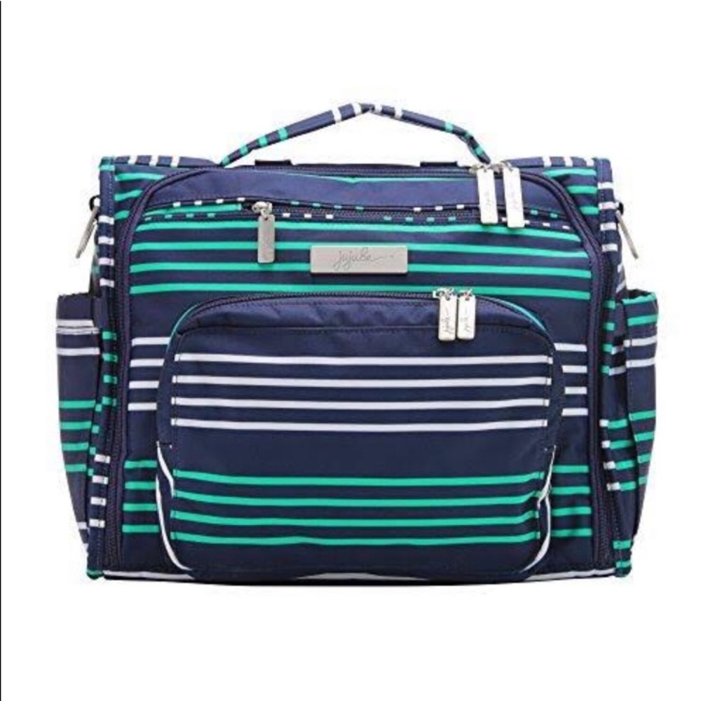 Jujube B. F. F. costal Backpack diaper bag striped